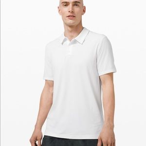 NWT Lulu lemon Snap front performance short sleeve polo shirt size M